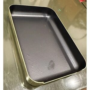 VTG Eldon EMPHASIS 6000 Gold Chrome Tray Desk 5 X 7 Retro Art Deco Glam